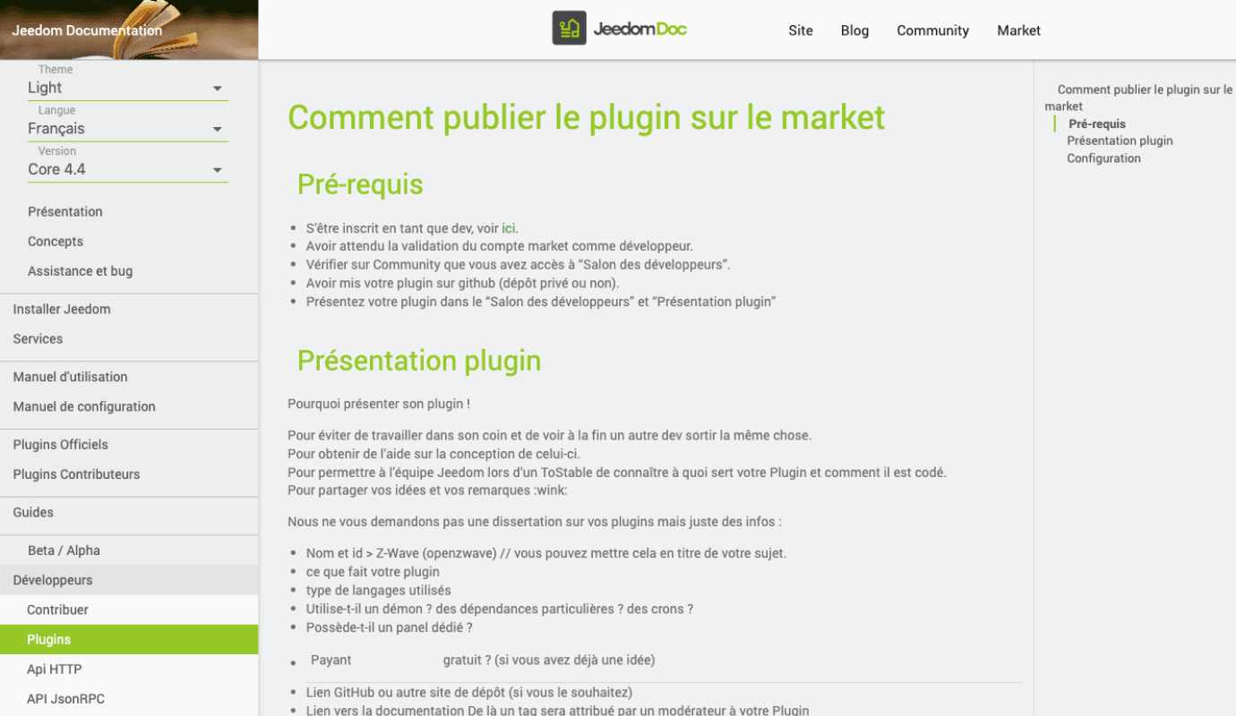 Inscription pour les Développeurs
