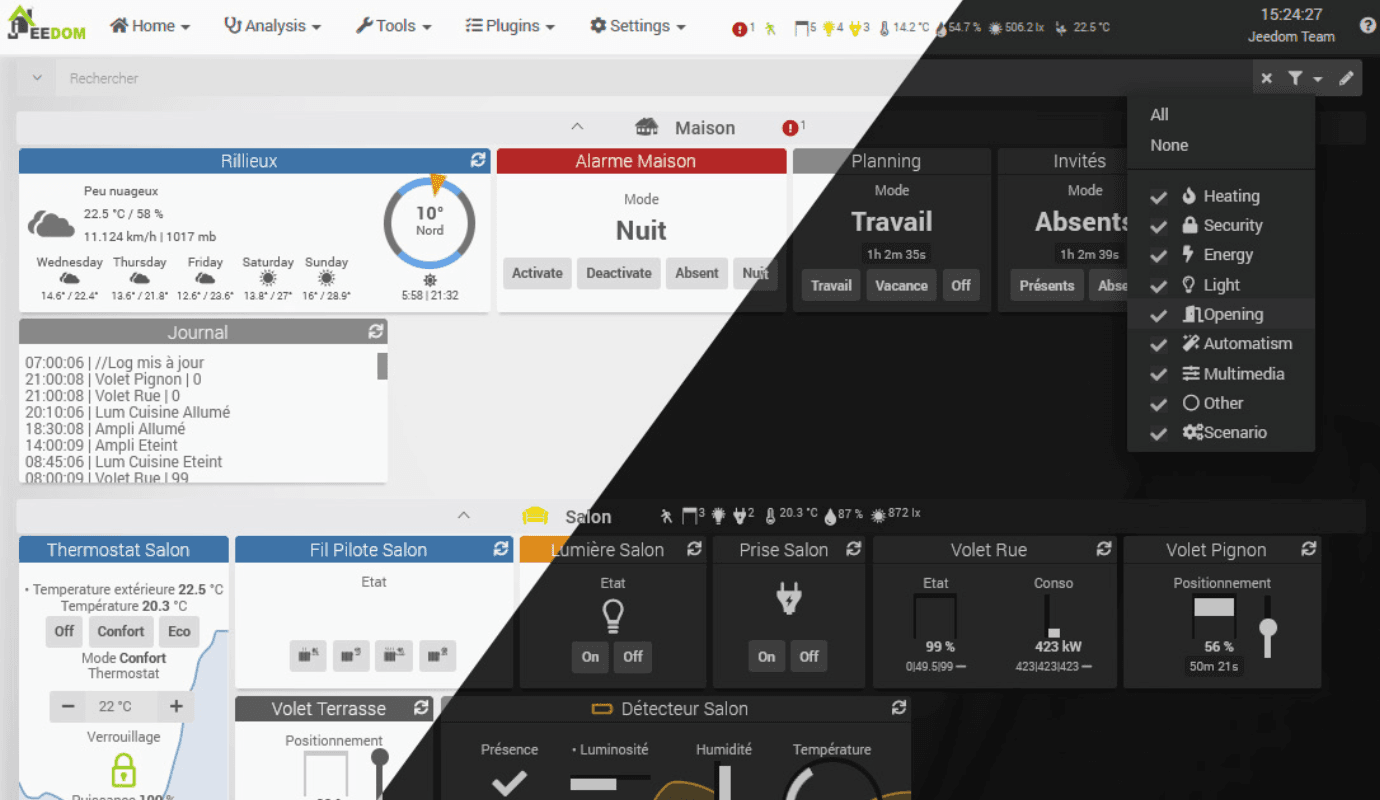 Web auto-construite